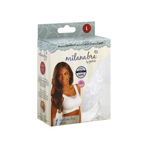 Genie Milana Bra L White