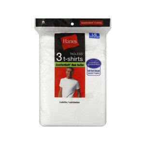 Hanes Tagless ComfortSoft T-Shirts Large (42 - 44 Inch)