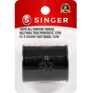 Singer Black Polyester Core Thread