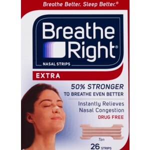 Breathe Right Extra Nasal Strips