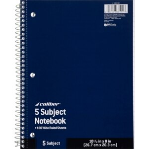 CVS 5 Subject Notebook College Ruled