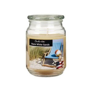 Candle-lite Scented Jar Candle Warm White Sands