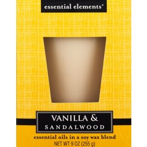 Essential Elements Candle Vanilla & Sandalwood