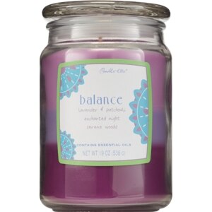 Candle-Lite Lotus Flower, White Iris & Peony Petals Candle