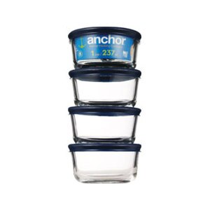 Anchor 1 Cup Containers and Lids