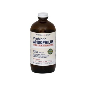 American Health Acidophilus Probiotic Liquid, Plain Flavor