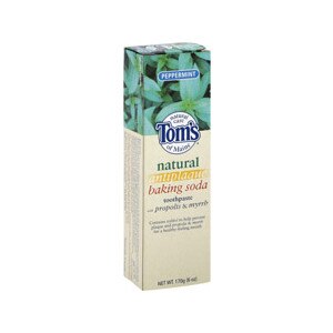 Tom's of Maine Baking Soda Antiplaque Toothpaste with Propolis & Myrrh Peppermint