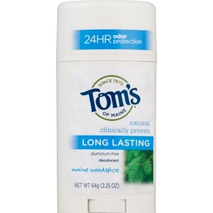 Tom's of Maine Natural Long Lasting Deodorant Stick Woodspice