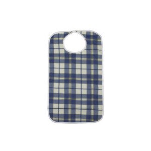 Drive Medical Lifestyle Flannel Bib Plaid