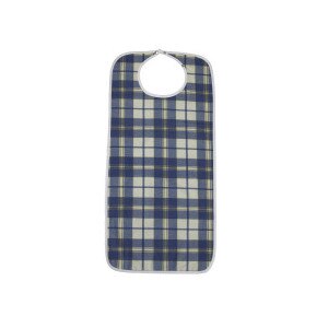 Drive Medical Lifestyle Flannel Bib Plaid