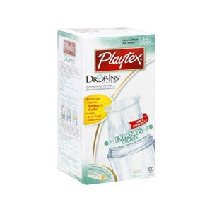 Playtex Drop-Ins - Protectores para biberón, 8 oz