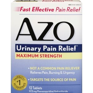 Urinary Pain Relief, Maximum Strength, Tablets