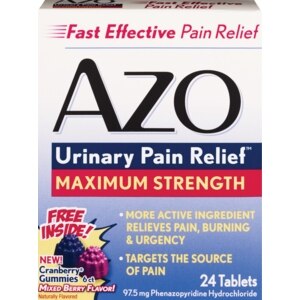 AZO Urinary Pain Relief Maxium Strength Tablets