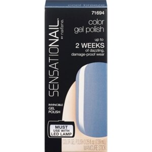 SensatioNail Invincible Color Gel Polish, Cool Breeze