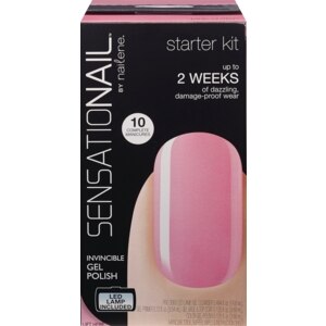 SensatioNail Invincible Gel Polish Starter Kit, Pink Chiffon