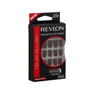 Revlon Medium Length Soft Square Nails Vintage Velvet