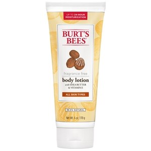 Burt's Bees Fragrance Free Shea Butter & Vitamin E Body Lotion for All Skin Types
