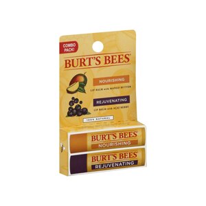 Burt's Bees Nourishing & Rejuvenating Lip Balm with Acai Berry & Mango Butter