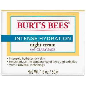 Burt's Bees Intense Hydration Night Cream with Clary Sage