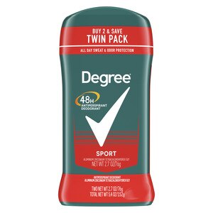 Degree Men Invisible Stick Anti-Perspirant & Deodorant Twin Pack, Sport