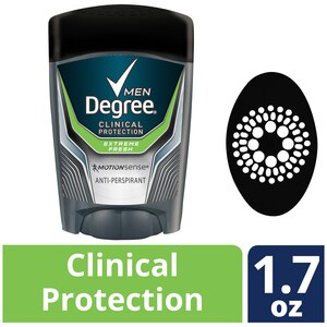 Degree Clinical - Antitranspirante y desodorante, para hombres, Extreme Fresh