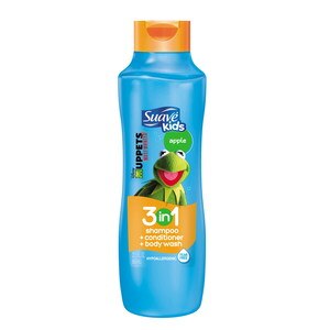 Suave Kids 3-in-1 Shampoo + Conditioner + Bodywash, Splashing Apple Toss