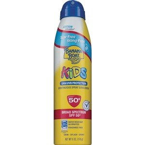 Banana Boat Kids Tear Free Continuous Spray Sunscreen SPF 50