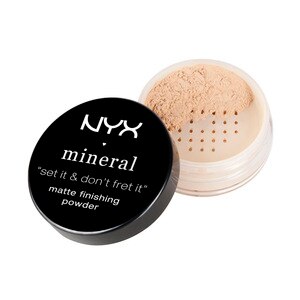 NYX Mineral Set It & Don't Fret It Matte Finishing Powder, Light/Medium MFP01
