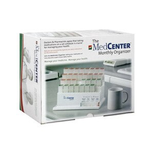 MedCenter - Organizador de píldoras para 31 días