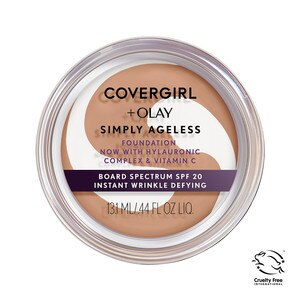 Covergirl & Olay Simply Ageless Foundation Warm Beige 245, SPF 22