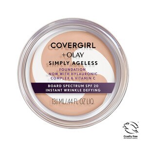 Covergirl & Olay Simply Ageless Foundation Creamy Beige 250, SPF 22