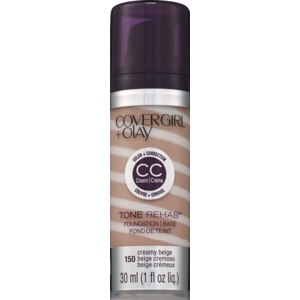 Covergirl & Olay Tone Rehab 2-In-1 Foundation/Base Creamy Beige 150