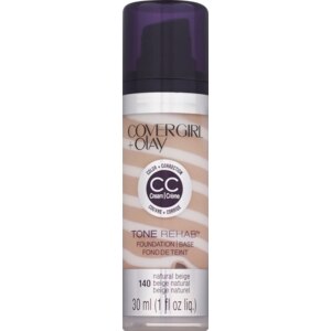 Covergirl & Olay Tone Rehab 2-In-1 Foundation/Base Natural Beige 140