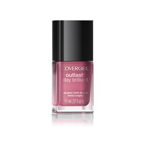 CoverGirl Outlast Stay Brilliant Nail Gloss, Everbloom 160