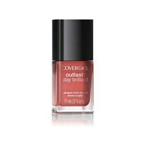 CoverGirl Outlast Stay Brilliant Nail Gloss, Coral Silk 240