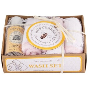 Burt's Bees Baby Blossom Washcloth Set