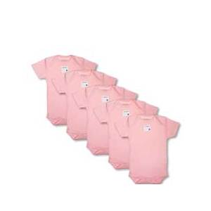 Burt's Bees Baby Blossom Bodysuit Set of 5, 3m
