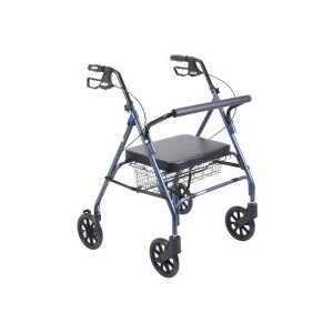 Drive Medical Heavy Duty Bariatric Rollator Blue