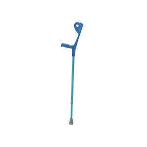 Drive Medical Euro Light Forearm Walking Crutch Black