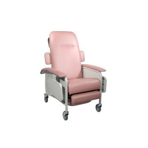 Drive Medical ClinicCare Geri Chair Recliner Rose