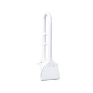 Drive Medical Perpendicular Bathtub Grab Bar Safety Rail White