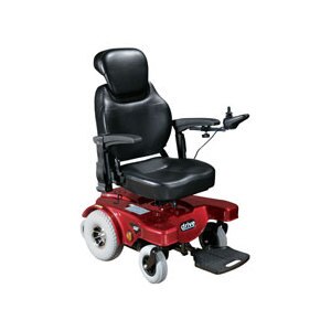 Drive Medical Sunfire General Power Wheelchair Red