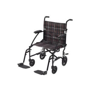 Drive Medical Fly Lite Ultra Lightweight Transport Wheelchair