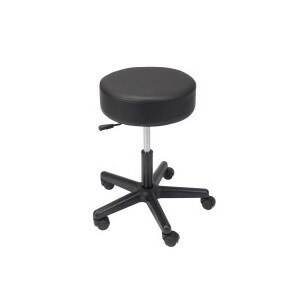 Drive Medical Revolving Adjustable Stool with Plastic Base