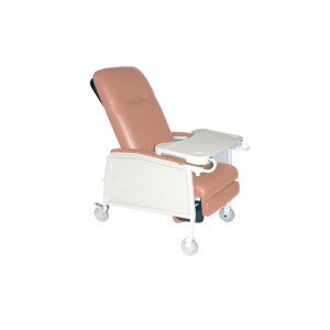 Drive Medical HD Bariatric Geri Chair Recliner Rose