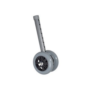 Drive Medical HD Bariatric Walker Wheels Silver
