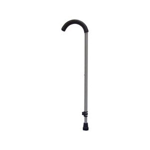 Drive Medical Adjustable Light Crook Cane Silver