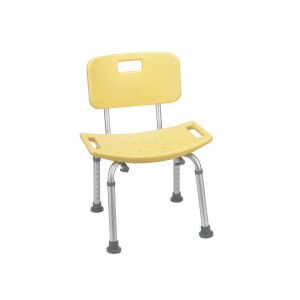 Drive Medical Bathroom Safety Shower Tub Chair Yellow