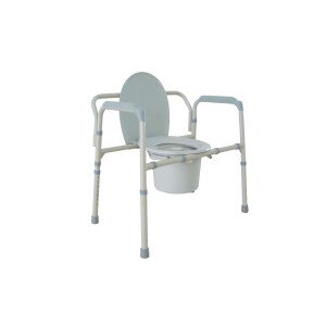 Drive Medical Heavy Duty Bariatric Fold Commode