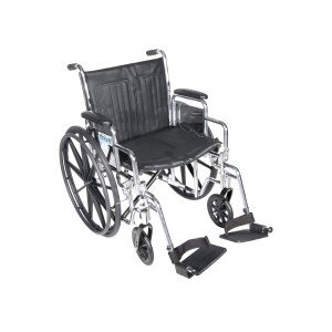 Chrome Sport Wheelchair DDASF 18 inch